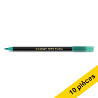 Edding Offre : 10x Edding 1340 feutre pointe pinceau - vert  239652
