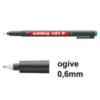 Offre : 10x Edding 141F marqueur permanent (0,6 mm ogive) - vert