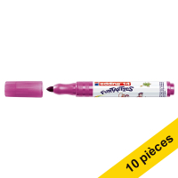 Offre : 10x Edding 14 Funtastics feutre (3 mm ogive) - framboise