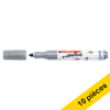 Offre : 10x Edding 14 Funtastics feutre (3 mm ogive) - gris 239671 - 1