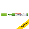 Offre : 10x Edding 14 Funtastics feutre (3 mm ogive) - vert clair 239675 - 1