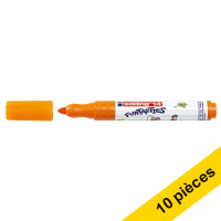 Offre : 10x Edding 14 Funtastics feutre large (3 mm - ogive) - orange