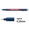 Offre : 10x Edding 1800 feutre fin de précision (0,35 mm) - rouge 239736 - 1