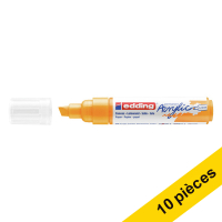 Offre : 10x Edding 5000 marqueur acrylique (5 - 10 mm biseautée) - jaune soleil
