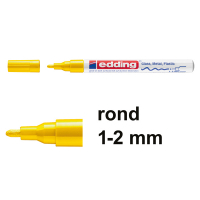 Offre : 10x Edding 751 marqueur peinture à encre laquée (1 - 2 mm ogive) - jaune