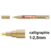 Offre : 10x Edding 753 marqueur peinture brillante calligraphie (1 - 2,5 mm) - or 239899 - 1