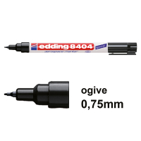 Edding Offre : 10x Edding 8404 marqueur spécial aérospatiale (0,75 mm ogive) - noir  239920