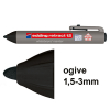Offre : 10x Edding Retract 12 marqueurs pour tableau blanc (1,5 - 3 mm ogive) - noir 239512 - 1