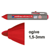 Offre : 10x Edding Retract 12 marqueurs pour tableau blanc (1,5 - 3 mm ogive) - rouge 239513 - 1