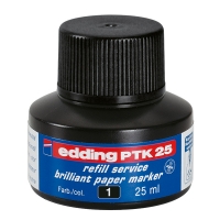 Edding PTK 25 recharge d'encre - noir 4-PTK25001 239221