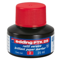 Edding PTK 25 recharge d'encre - rouge