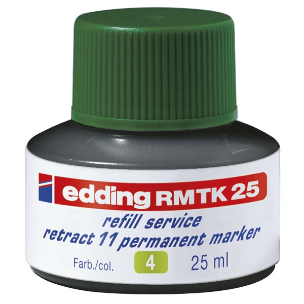 Edding RMTK 25 recharge d'encre (25 ml) - vert 4-RMTK25004 200929 - 1