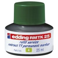 Edding RMTK 25 recharge d'encre (25 ml) - vert 4-RMTK25004 200929