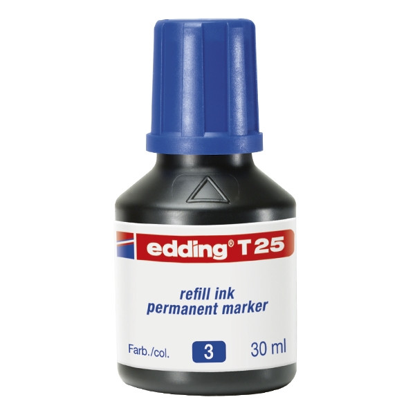 Edding T25 recharge d'encre (30 ml) - bleu 4-T25003 200918 - 1