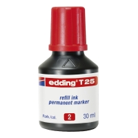 Edding T25 recharge d'encre (30 ml) - rouge 4-T25002 200917