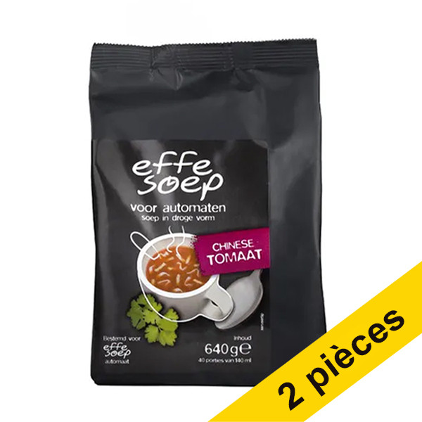 Effe Soep Offre : 2x Effe Soep Tomate Chinoise recharge pour distributeur (640 grammes)  362116 - 1