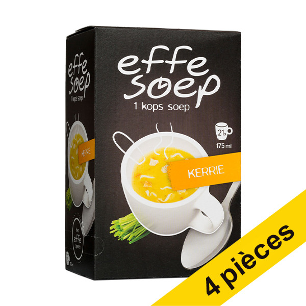 Effe Soep Offre : 4x Effe Soep soupe curry 175 ml (21 pièces)  423193 - 1