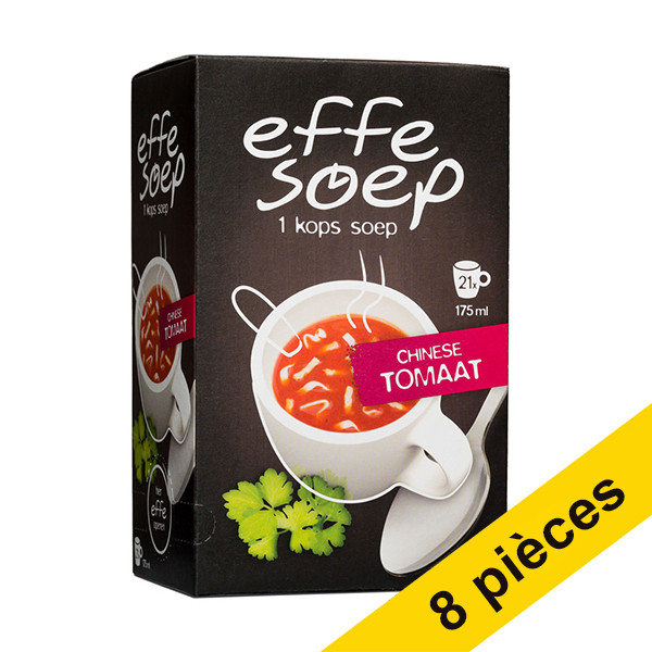 Effe Soep Offre : 8x Effe Soep soupe tomate chinoise 175 ml (21 pièces)  404342 - 1