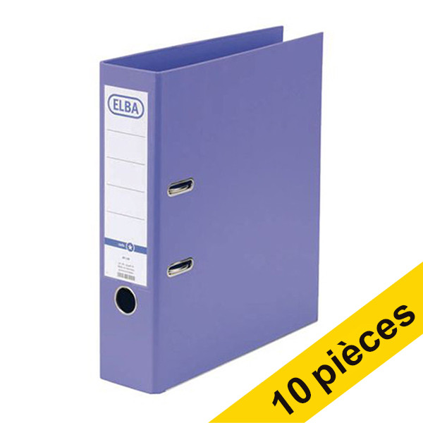 Elba Offre: 10x Elba Smart Pro+ A4 PP classeur 80 mm - violet 100202167PRS10 237701 - 1