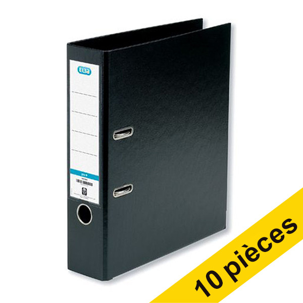 Elba Offre: 10x Elba Smart Pro+ classeur A4 PP 80 mm - noir 100202169ZW10 237706 - 1