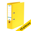 Offre: 10x Elba Smart Pro+ classeur A4 polypropylène 80 mm - jaune 237694 - 1