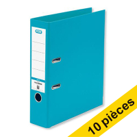Offre: 10x Elba Smart Pro+ classeur A4 polypropylène 80 mm - turquoise
