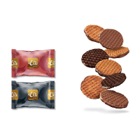 Elite Special Dutch mix de gaufres au sirop et au chocolat (120 pièces) 137302