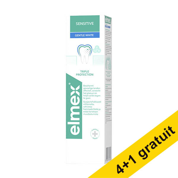 Offre : 5x Elmex Sensitive Whitening dentifrice (75 ml) SEL00302 - 1