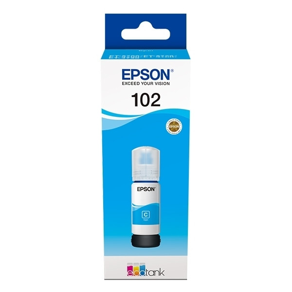 Epson 102 réservoir d'encre (d'origine) - cyan C13T03R240 027172 - 1
