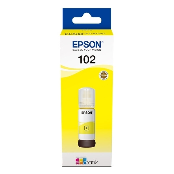 Epson 102 réservoir d'encre jaune (d'origine) C13T03R440 027176 - 1