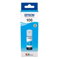 Epson 106 réservoir d'encre (d'origine) - cyan C13T00R240 027164