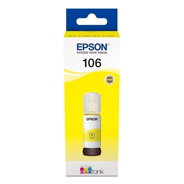 Epson 106 réservoir d'encre (d'origine) - jaune C13T00R440 027168 - 1
