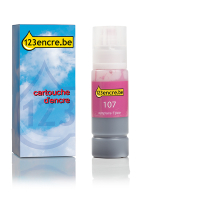 Epson 107 réservoir d'encre (marque 123encre) - magenta clair C13T09B640C 083687