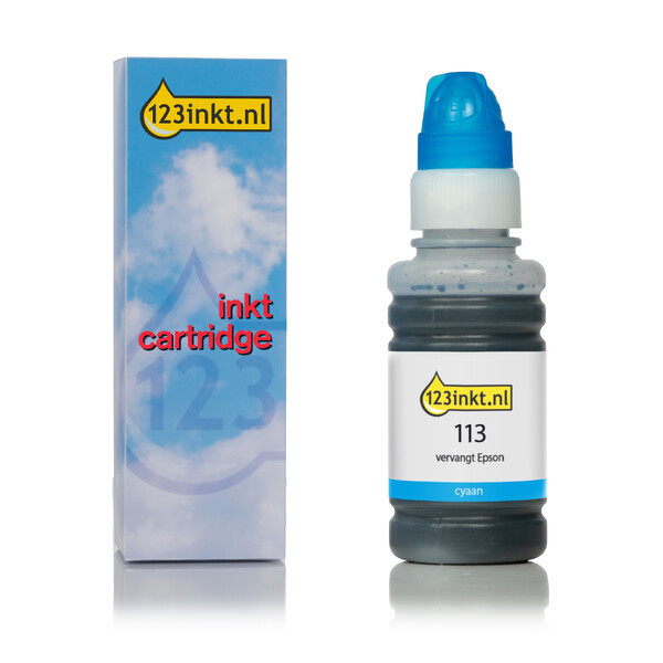 Epson 112 réservoir d'encre (marque 123encre) - cyan C13T06C24AC 052199 - 1