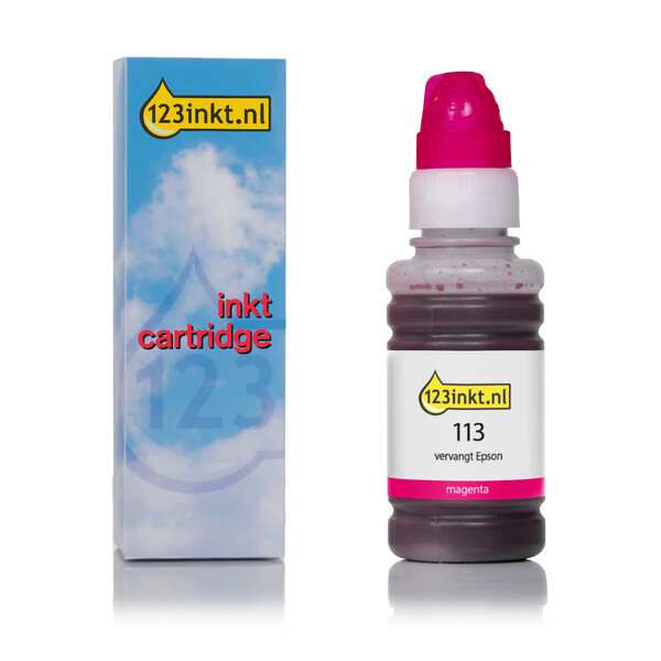 Epson 112 réservoir d'encre (marque 123encre) - magenta C13T06C34AC 052201 - 1