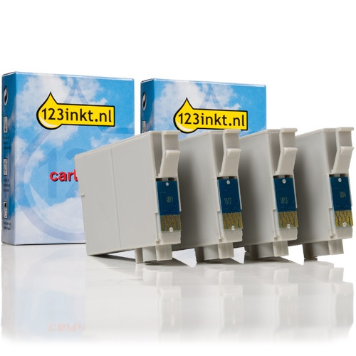 Epson 18XL (T1816) multipack noir + 3 couleurs haute capacité (marque 123encre) C13T18164010C C13T18164012C 026487 - 1