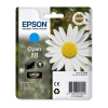 Epson 18 (T1802) cartouche d'encre cyan (d'origine) C13T18024010 C13T18024012 901411