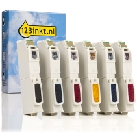 Epson 24XL (T2438) multipack 6 couleurs haute capacité (marque 123encre)