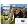 Epson 24 (T2428) multipack 6 couleurs (d'origine)