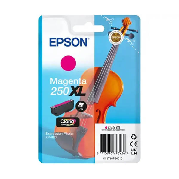 Epson 250XL cartouche d'encre (d'origine) - magenta 652100 - 1