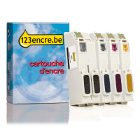 Epson 26XL (T2636) multipack noir + 3 couleurs haute capacité (marque 123encre)
