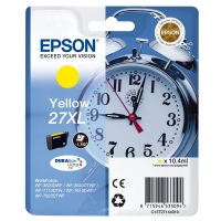 Epson 27XL (T2714) cartouche d'encre haute capacité (d'origine) - jaune C13T27144010 C13T27144012 026622