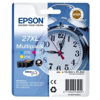 Epson 27XL (T2715) pack de cartouche 3 couleurs (d'origine) C13T27154010 C13T27154012 026624