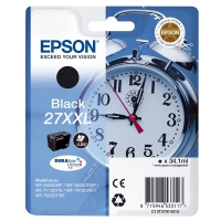 Epson 27XXL Epson (T2791) cartouche d'encre capacité extra-haute (d'origine) - noir C13T27914010 C13T27914012 026614