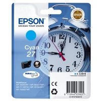 Epson 27 (T2702) cartouche d'encre cyan (d'origine) C13T27024010 C13T27024012 026628