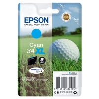 Epson 34XL (T3472) cartouche d'encre haute capacité (d'origine) - cyan C13T34724010 027020