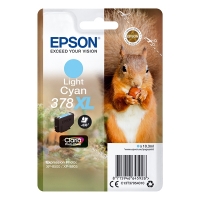 Epson 378XL cartouche d'encre haute capacité (d'origine) - cyan clair C13T37954010 027118