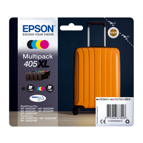 Epson 405XL (C13T05H64010) multipack (d'origine) C13T05H64010 052204 - 1