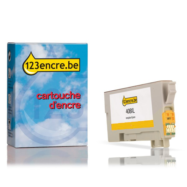 Epson 408XL cartouche d'encre haute capacité (marque 123encre) - jaune C13T09K44010C 024131 - 1
