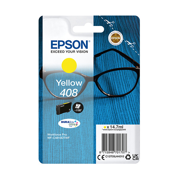 Epson 408 cartouche d'encre (d'origine) - jaune C13T09J44010 024122 - 1